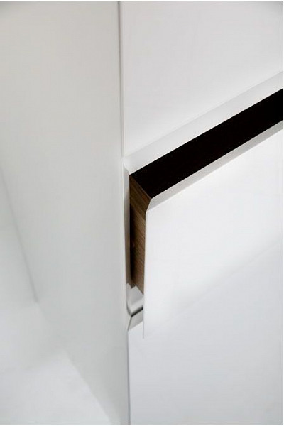 Шкаф-пенал для ванной Aquanet Йорк 35 белый 00202095