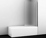 Стеклянная шторка на ванну Wasserkraft Berkel 48P01-80R Matt glass