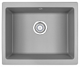 Мойка кухонная Granula квадратная кварц 5551, АЛЮМИНИУМ