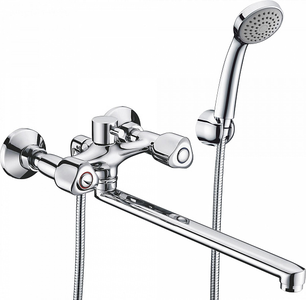 Смеситель для ванны с длинным изливом Wasserkraft Amper 2902L