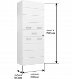 Колонна Омега 60 подвесная Санта 507008