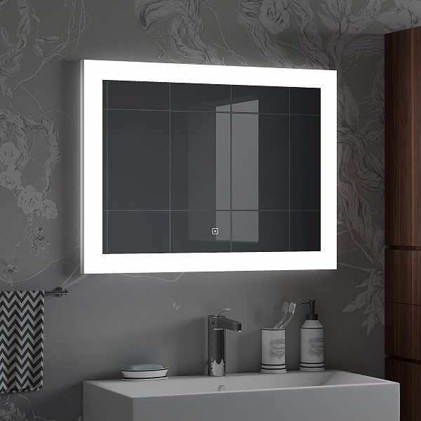 Зеркало Континент "Relax Led" 800х600