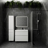 Тумба напольная Style line Атлантика 90, Люкс антискрейч, под раковину, PLUS