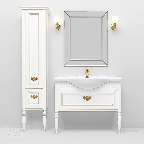 Тумба под раковину Roca America Evolution L 105 дуб молочный ZRU9302945