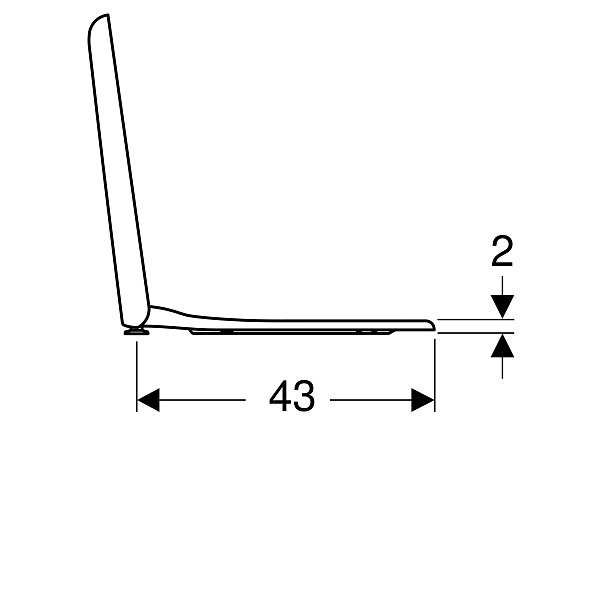 Крышка-сиденье Geberit myDay 575410000 с микролифтом