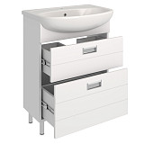 Тумба МОНТАНА  60 2 ящика под умывальник Эрика 60