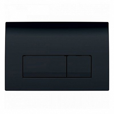 Смывная клавиша Geberit Delta 51 115.105.DW.1 черный глянец