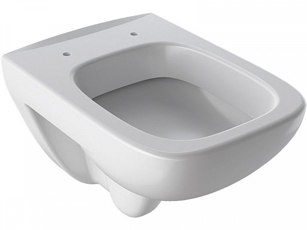 Комплект унитаз подвесной Geberit Renova Compact Square с крышкой-сиденьем и инсталляция Aquatek Slim 