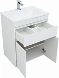 Тумба под раковину Aquanet Токио 68 белый (напольная, 1 ящик, 2 дверцы) 00237746