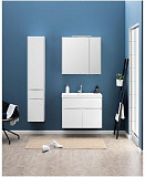 Шкаф-пенал для ванной Aquanet Латина 35 L белый 00187544