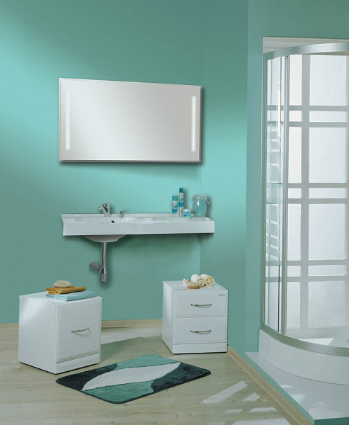 Зеркало Акватон Отель 100x65 1A107402OT010 с подсветкой