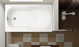 Акриловая ванна Vagnerplast Nike 120x70 VPBA127NIK2E-04