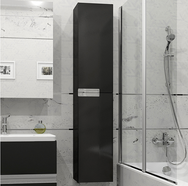 Шкаф - колонна Roca Victoria Nord Black Edition ZRU9000095