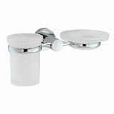 Держатель стакана и мыльницы Wasserkraft Donau K-9426