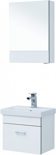 Тумба под раковину Aquanet Верона 50 (Moduo Slim) белый 00246951