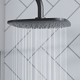 931000300 Eclipse, душ. система: верхний душ 220мм, ручн.душ 3 ф-ии 120 мм, штанга 1010 мм, черный