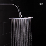 Душевая насадка верхняя круглая, IDDIS, 200SWRPi64