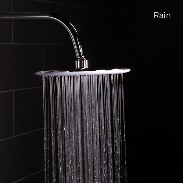 Душевая насадка верхняя круглая, IDDIS, 200SWRPi64