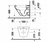 Унитаз Duravit DuraStyle 2539090000 подвесной