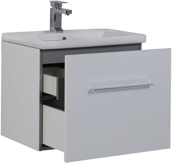 Тумба под раковину Aquanet Порто 50 белый 00195729