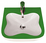 Рукомойник Laufen Florakids 8.1503.1.072.104.1 зеленый