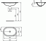 Раковина Ideal Standard Connect 65 см E5050MA
