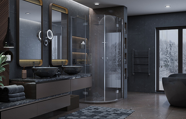 Душевое ограждение Ambassador Diamond 12011102