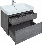 Тумба под раковину Aquanet Nova Lite 100 дуб рошелье (2 ящика) 00242582