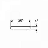 Крышка-сиденье для унитаза Geberit iCon 574130000 с микролифтом
