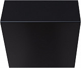 Полка Aquanet Магнум 28x28 черная матовая, квадрат 00302223