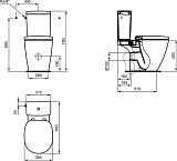 Бачок для унитаза Ideal Standard Connect Cube E797101