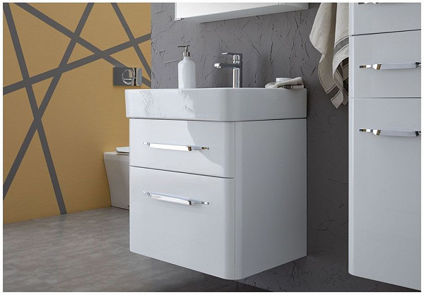 Тумба под раковину Aquanet Виченца 60 белый 00196252