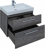 Тумба под раковину Aquanet Nova 75 дуб рошелье (2 ящика) 00242260