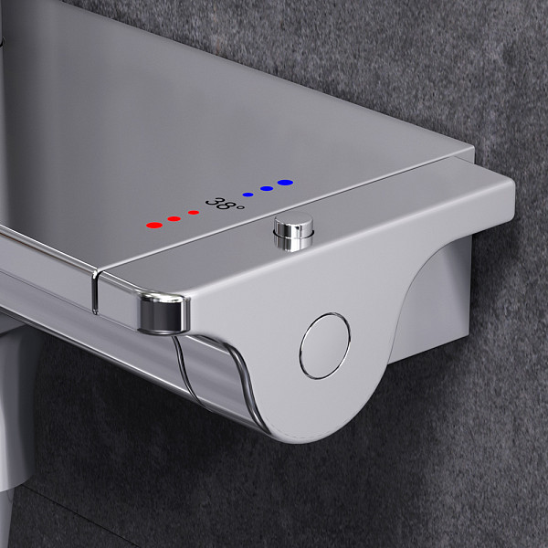 F0770A500 Spirit V2.0 душ.система, набор: смеситель д/ванны/душа с термостатом, верхн. душ d 250 мм,