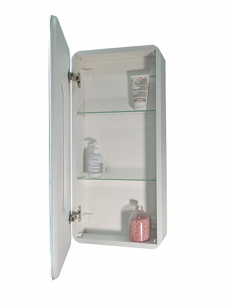 Зеркало-шкаф Континент "Elliott LED" 400х800 левый