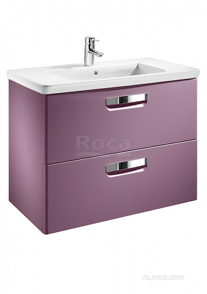 Тумба под раковину Roca The Gap 70 фиолетовая ZRU9302741