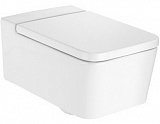Крышка для чаши Roca Inspira Square Soft Close 80153200B с микролифтом, петли хром