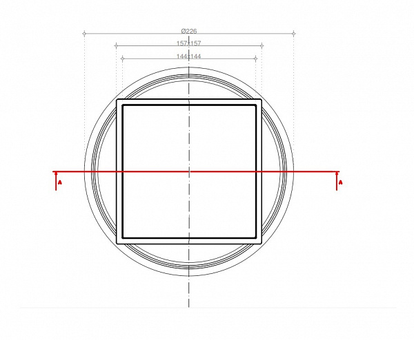 Confluo Standard 15х15 Plate 4 2in1 Pestan