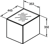 Шкаф Ideal Standard TONIC II R4307FA
