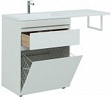 Тумба под раковину Aquanet Токио 68 белый (напольная, 1 ящик) 00239291