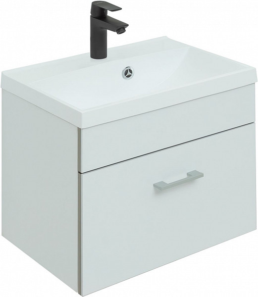 Тумба под раковину Aquanet Верона 50 белый матовый 00272425
