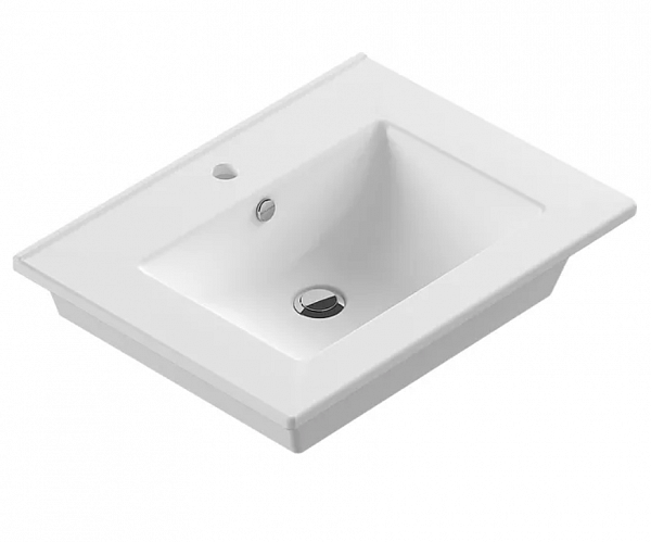 Мебельная раковина Sanita luxe Quadro 60 QDR60SLWB01