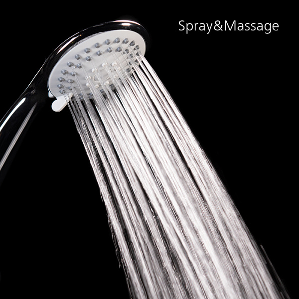 Душевой гарнитур с верхней лейкой, Milardo, 3703F24M76