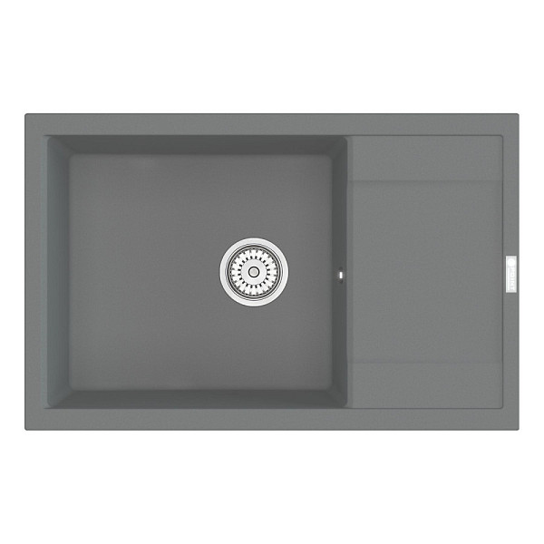Мойка кухонная Point Велета 78 PN3002AL, серый