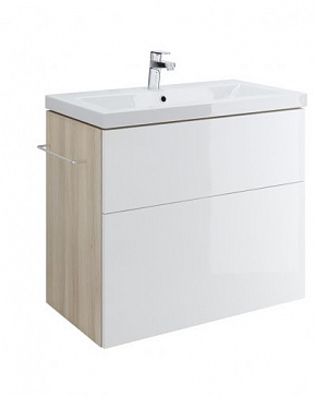 Тумба под раковину Cersanit Smart 80 см  B-SU-SMA-CO80/Wh