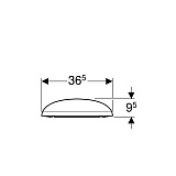 Крышка-сиденье Geberit (Keramag) Citterio 500.540.01.1 с микролифтом