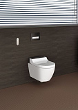 Унитаз-биде подвесной Geberit AquaClean 146.294.SJ.1 стекло черное