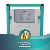 Кнопка смыва Tantal Polished Chrome для инсталляции Hasvik (Хасвик), ABS пластик