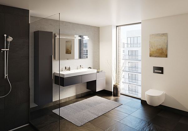 Комплект инсталляции с подвесным унитазом Geberit iCon 500.060.TC.I