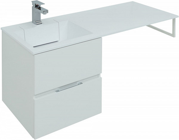 Тумба под раковину Aquanet Алвита 48 белый 00243660